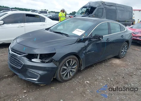 2018 Chevrolet Malibu Lt из США, поврежденный, VIN 1G1ZD5STXJF119505